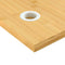 Bureaublad 110x55x2,5 cm bamboe