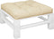 vidaXL - Palletkussen - 80x80x12 - cm - stof - beige