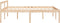 vidaXL - Seniorenbed - massief - grenenhout - 135x190 - cm