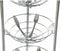 Fruitschaal DKD Home Decor Zilver Metaal (28 x 28 x 95 cm)