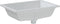 vidaXL - Wastafel - rechthoekig - 55,5x40x18,5 - cm - keramiek - wit
