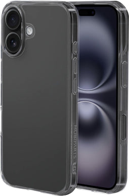 Mobiparts - Apple iPhone 16 - Hardcover met Corner Protection - Transparant