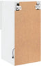 vidaXL - Tv-meubelen - 2 - st - met - LED-verlichting - 30,5x30x60 - cm - wit