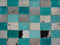 NIKFER - Laagpolig vloerkleed - Turquoise - 140 x 200 cm - Leer