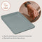 Lionelo Megs - Verschoonkussen - Waterdicht Antislip PU-schuim Verhoogde Randen 70×49×7 cm Grijs