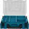 Makita 191X80-2 - Mbox Organizer - 13 verstelbare inzetbakken - Zwart/Turquoise