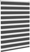 vidaXL - Zebra - rolgordijn - 105x100 - cm - stofbreedte - 100,9 - cm - zwart