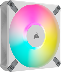 Corsair iCUE AF120 RGB ELITE - PWM Fan - 120mm - Wit