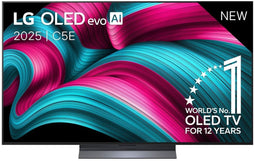 LG OLED55C5E - 55" OLED 4K TV - HDR Dolby Vision - Zwart