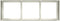 vidaXL - Plantenbak - 120x40x40 - cm - koudgewalst - staal - wit