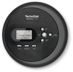 Technisat Digitradio CD2GO - Portable CD-speler - DAB+ en FM radio - Glanzend (1 stuk)