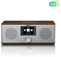 Lenco DIR-170WA - DAB+ Internetradio - Bluetooth USB AUX - Bruin