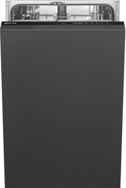 Smeg ST4512IN - Inbouwvaatwasser - 45 cm - 9 couverts - Zwart