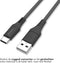 imoshion Kabel - USB C naar USB A Kabel - 1 meter - USB-C Oplader Kabel - Geschikt voor o.a. Apple iPhone 15/16 en Samsung - Zwart