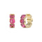 Guess Jewellery JUBE03305JWYGFCT-U - Oorbellen - Roze kristallen - Goudkleurig (1 paar)