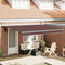 vidaXL - Luifel - handmatig uittrekbaar 400x300 cm - bruin