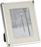 Fotolijstje/fotoframe 20 x 25 cm met zilver metalen rand - Geschikt voor een foto van 13 x 18 cm