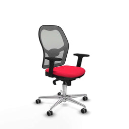 Piqueras y Crespo 2D086G0 - Gaming stoel - Hoogteverstelbaar met armleuning - Rood