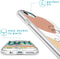 iMoshion Hoesje Geschikt voor iPhone 7 / 8 / SE (2020) / SE (2022) Hoesje Siliconen - iMoshion Design hoesje - Transparant / Line Art Color Face