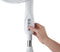 BLACK+DECKER BXEFP40E - Statiefventilator - 3 snelheden - Wit