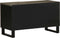 vidaXL - Tv-meubel - 80x33x46 - cm - massief - mangohout - zwart