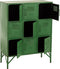 J-Line kast 9 Deuren - metaal - groen