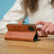 imoshion Hoesje Geschikt voor Samsung Galaxy Xcover 5 Hoesje Met Pasjeshouder - imoshion Luxe Bookcase - Bruin
