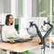 Leitz 65370089 - Dubbele Monitorarm - Ergonomisch verstelbaar - Max. 32