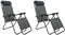 Feel Furniture - Buiten ligstoel - verstelbaar - Zwart - 2 stuks