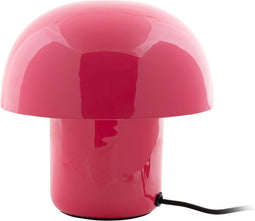 Leitmotiv Fat Mushroom Mini - Tafellamp - Metaal - 20x20x20 cm - Bright Pink - E14/max 15W