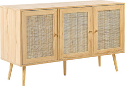 Beliani PEROTE - Sideboard - Lichte houtkleur - Rotan