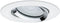 Paulmann Nova Plus - LED-inbouwlamp - Zwenkbaar 30° IP65 7W 460lm 2700K Wit mat Chroom