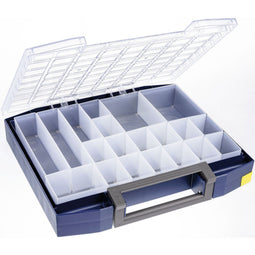 Raaco Boxxser 80 - Assortimentsdoos 20 bakjes - Dubbelwandig ID-tag systeem