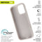 Muvit for Change - Telefoonhoes - Eco-friendly - Nude