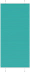 vidaXL - Plissé - rolgordijn - 95x200 - cm - stofbreedte - 94,4 - cm - petrol - groen