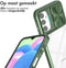 iMoshion Hoesje Geschikt voor Samsung Galaxy A25 Hoesje - iMoshion Camslider Backcover - Donkergroen