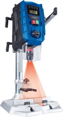 Scheppach DP60 - Kolomboormachine - 710W - Max. boordiepte 100mm - Laser & LED display