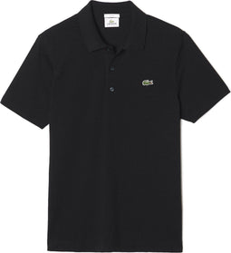 Lacoste - Maat M - Black Light Jersey Polo Shirt - Sportpolo casual - zwart