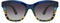 Bluxer® Zonnebril - Hippe Zonnebril Gepolariseerd - UV400 Lens - Glossy Plastic Frame - Ebony Wood -