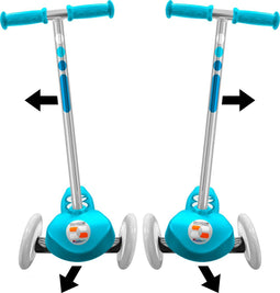 SKIDS CONTROL - 3-wiel Kinderstep - Verstelbaar stuur - Blauw