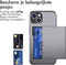 iMoshion Hoesje Geschikt voor iPhone 13 Hoesje - Ruimte voor 2 pasjes - iMoshion Backcover met pasjeshouder - Grijs