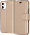 Accezz iPhone 12 Mini - Flip cover - Krasbestendig Schokbestendig - Goud