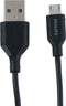 PHILIPS DLC21030U - USB-A naar Micro USB Kabel - 1.2 Meter - Zwart