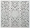 Esprit - Hoofdbord - Natuurlijk Hout MDF 180 x 3,5 x 180 cm - Wit