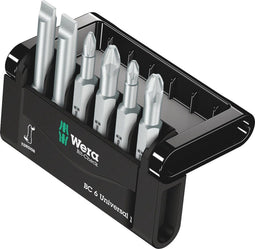 Wera Bit-Check - 6x 50mm Torsion bits PH1/PH2 PZ1/PZ2 1.0x5.5/1.2x6.5 (2 stuks)