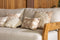 Dutch Decor ORLI - Kussenhoes 30x50 cm - Pumice Stone - beige - met rits - zonder binnenkussen