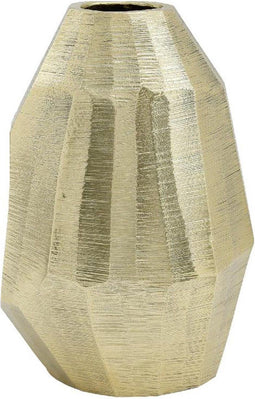 PTMD Boas Vaas - 14 x 11 x 20 cm - Aluminium - Goud