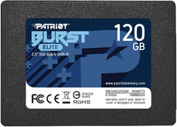 Patriot Burst Elite - 120GB SSD - 2.5 inch SATA - Lezen 560 MB/s Schrijven 540 MB/s