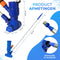 AyeTools Zwembad stofzuiger - Inclusief Schepnet - Blauw (2 stuks)