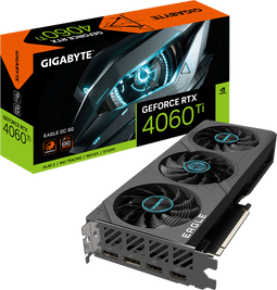 Gigabyte GeForce RTX 4060 Ti EAGLE OC - Grafische kaart - 8GB GDDR6 - OC-modus